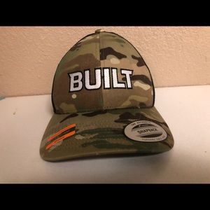 Built camo hat
